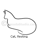 Cat, Resting