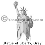 Statue of Liberty, Gray