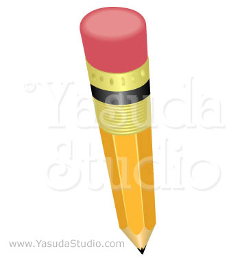 Pencil vector and raster Art