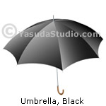 Umbrella, Black