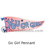 You Go Girl! Pennant
