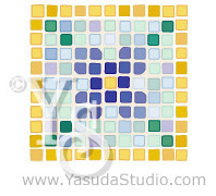 Mosaic Tile - Blue