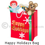 Holiday Shopping Bag
