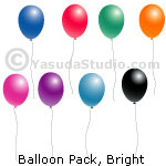 Bright Balloons Designer Pack