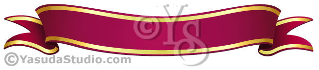 Banner, Red and Gold