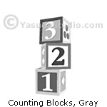 Counting Blocks, gray