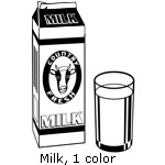 Milk 1 color