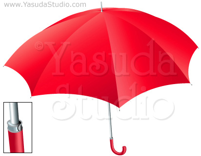 Umbrella, Red
