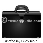 Briefcase, Grayscale