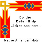 American Indian Page Border