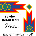 American Indian Page Border