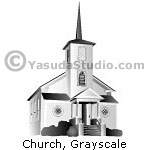 Church, GrayScale